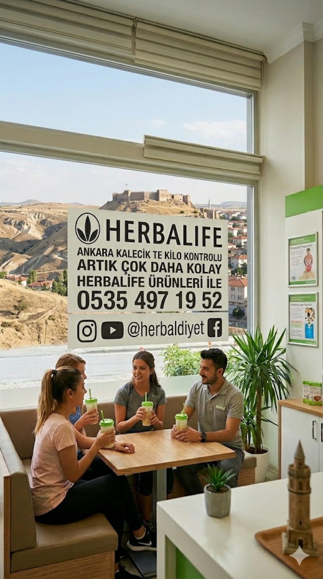 ANKARA KALECİKTE HERBALİFE ÜRÜNLERİ İLE KİLO KONTROLUNU ZARTIK DAHA KOLAY 0535 497 19 52
