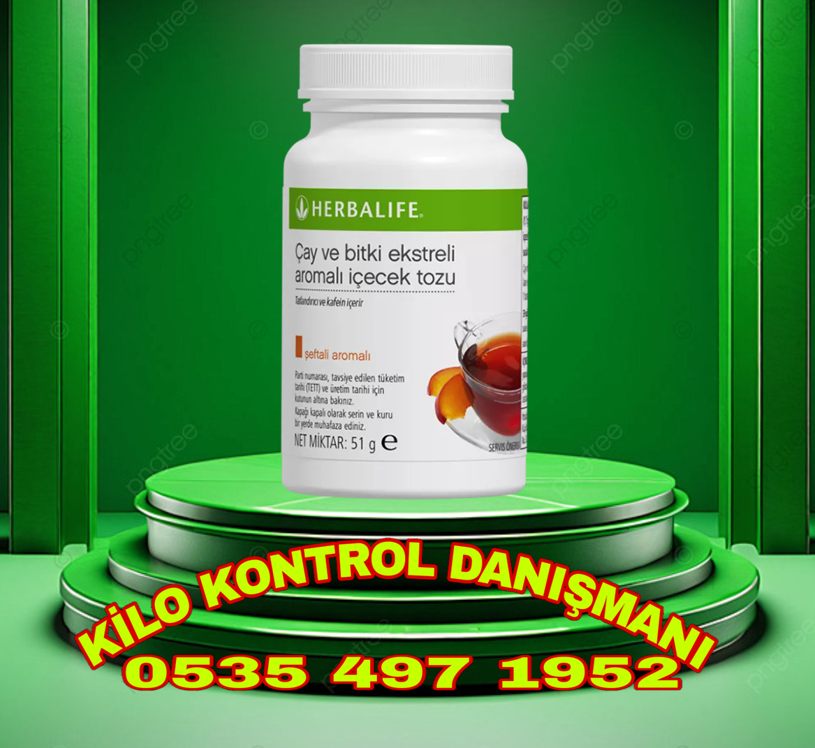HERBALİFE BİTKİSEL KONSATRE ÇAY ŞEFTALİ AROMALI 51 GR 