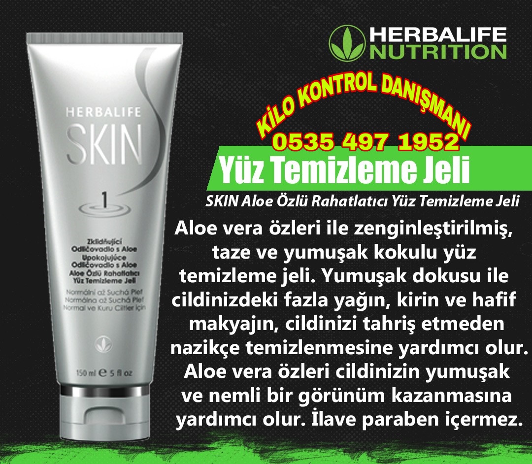 ​​HERBALİFE ALOE ÖZLÜ YÜZ TEMİZLEME JELİ