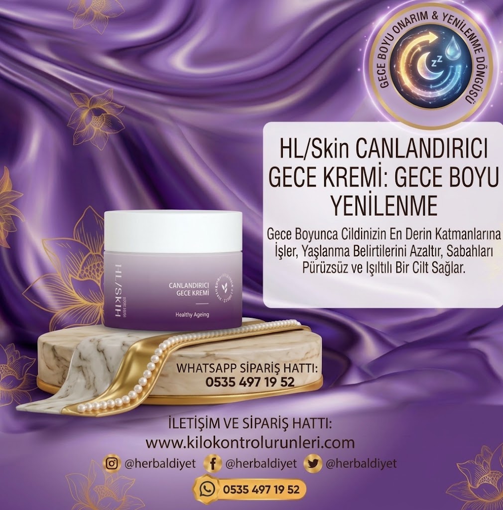 HL SKİN YENİLEYİCİ GECE KREMİ 