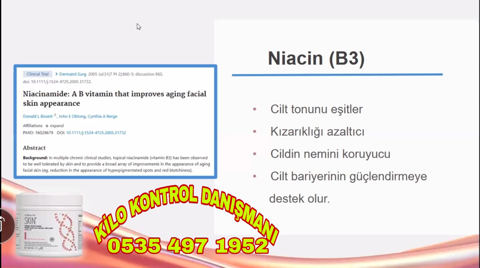KOLEJEN TAKFİYELERİ HERBALİFE
