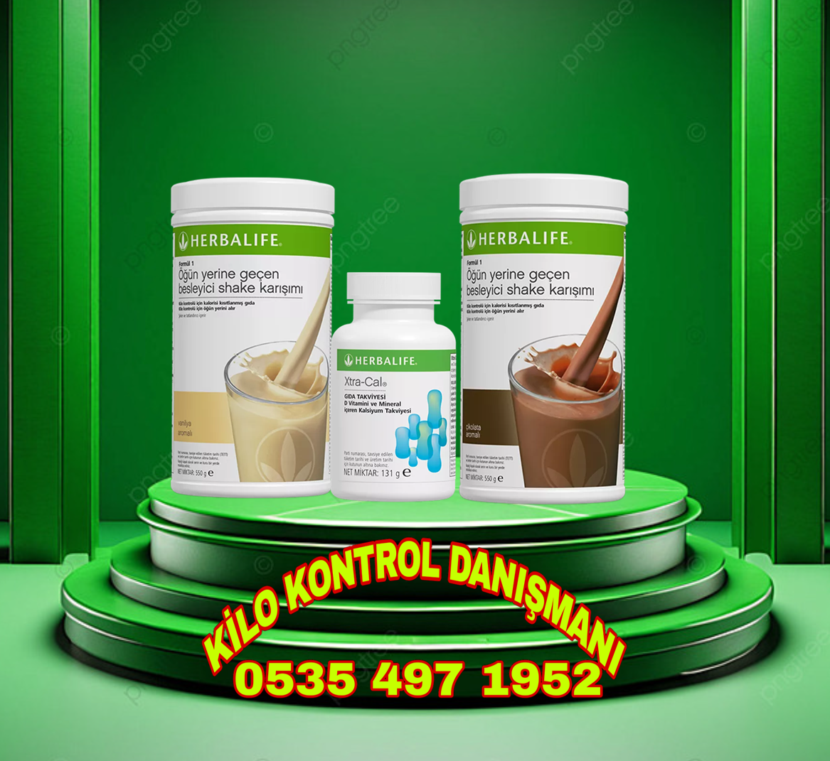HERBALİFE YUKARI KİLO KONTROL  SETİ