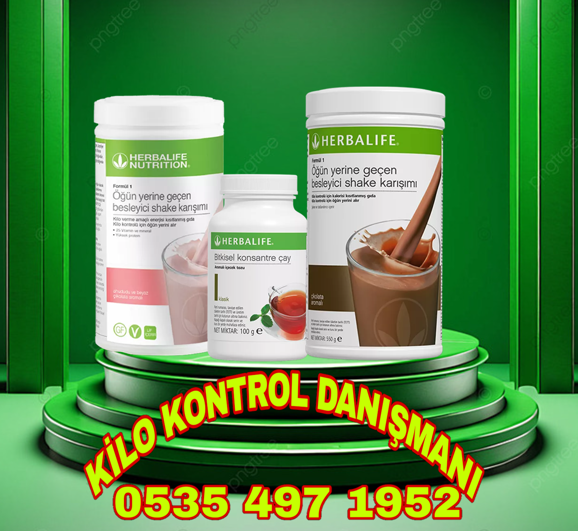 HERBALİFE SETİ 2 SHAKE 1 ADET 102 GR ÇAY İÇERİR