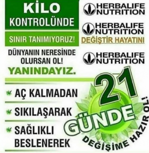 ANKARA BEYPAZARINDA HERBALİFE KİLO YÖNETİMİ