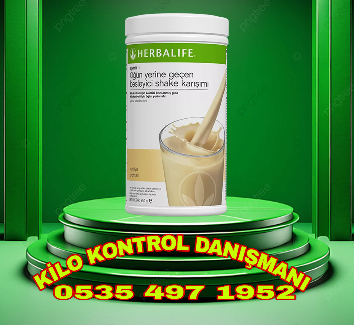 HERBALİEF ÜRÜNLERİ VANİLYA AROMALI FORMUL1 SHAKE