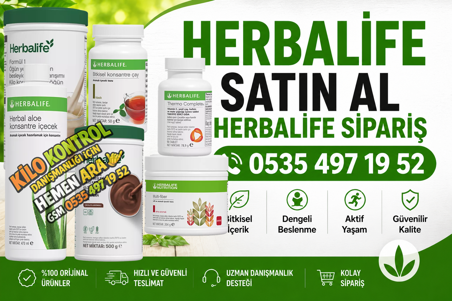Herbalife Ürünleri Neden Kullanmayım  Herbalife ın faydaları 0535 497 19 52