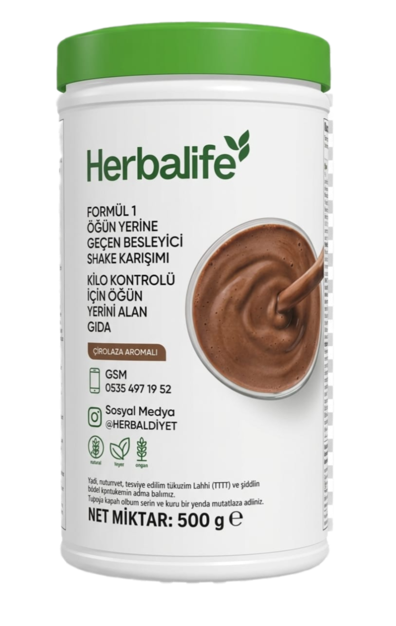 HERBALİFE ÜRÜNLERİ ÇİKOLATALI SHAKE Herbalife çikolatalı shake