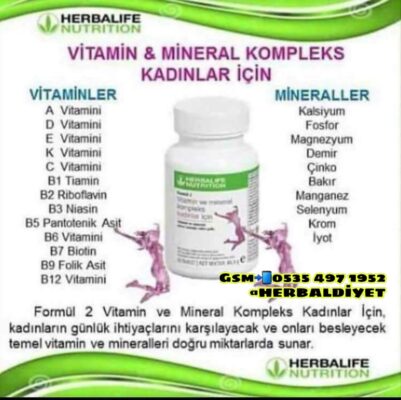 herbalife vitamin tabletleri